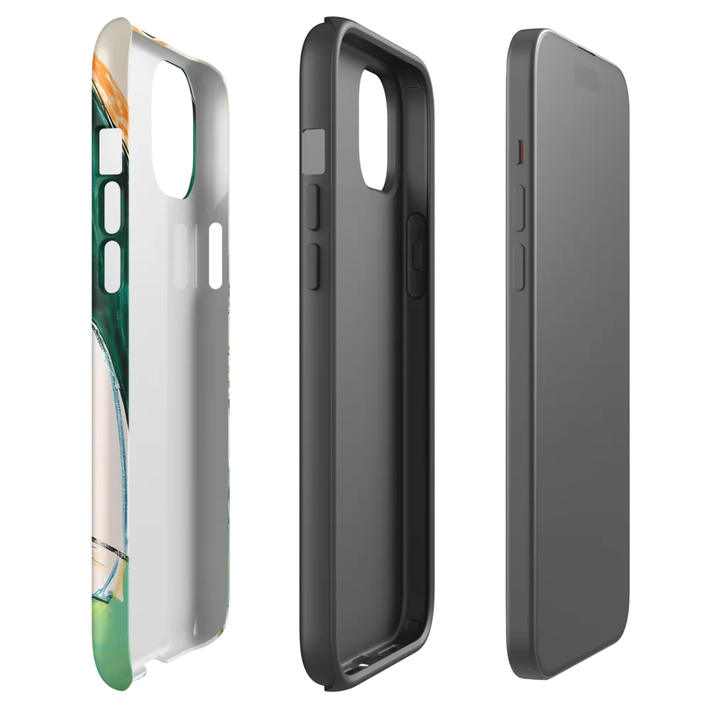 Silent Sorrow | Phone Case |  15 Plus | Tough Case | Matte