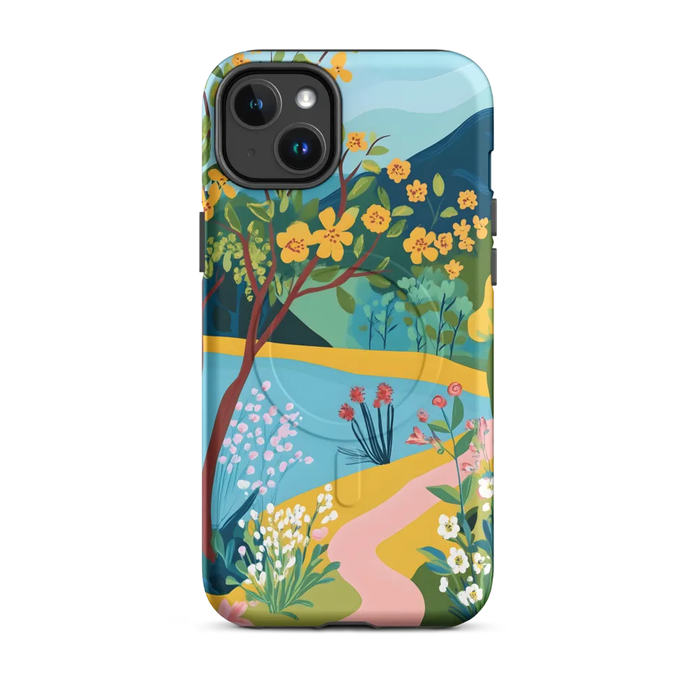 Blossoms by the Tranquil Waters