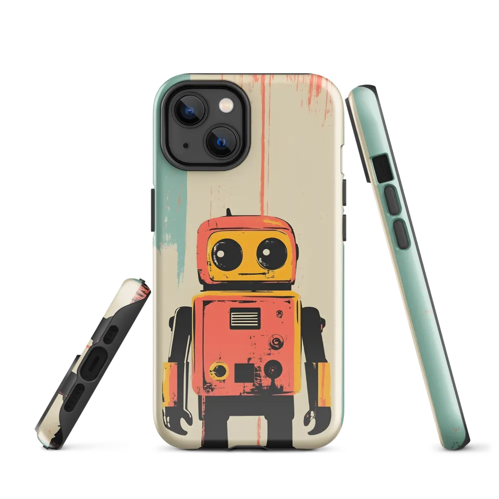 Retro Robot Charm