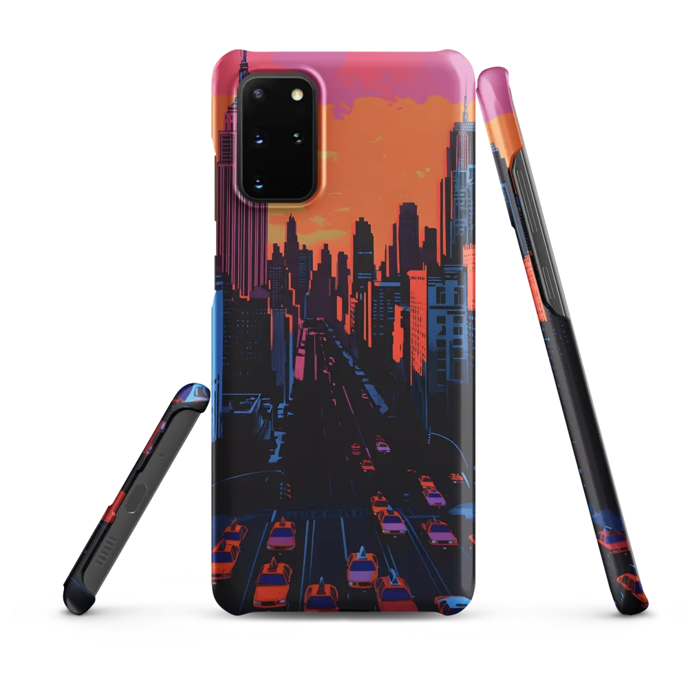 Sunset Over Skyscrapers
