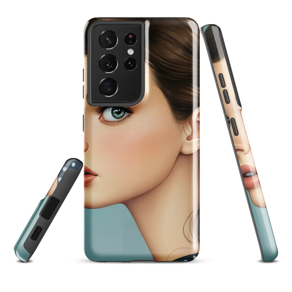 Captivating Gaze: A Modern Portrait