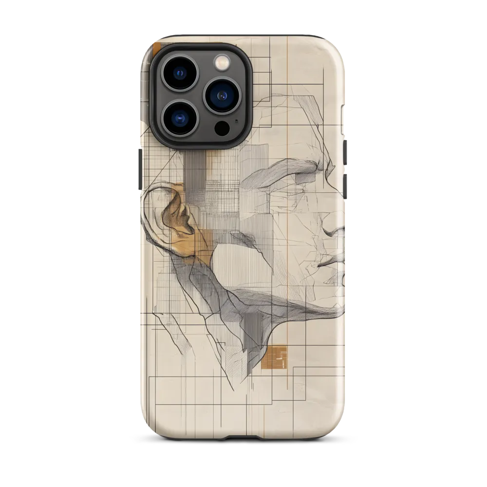 Geometric Reverie | Phone Case |  13 Pro Max | Tough Case | Glossy