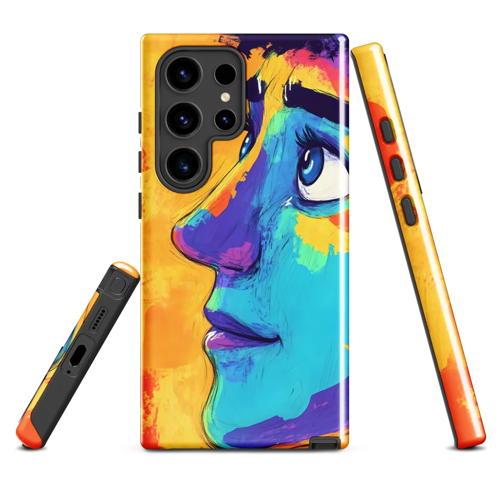 Whispers of Curiosity | Phone Case |  S24 Ultra | Tough Case | Glossy