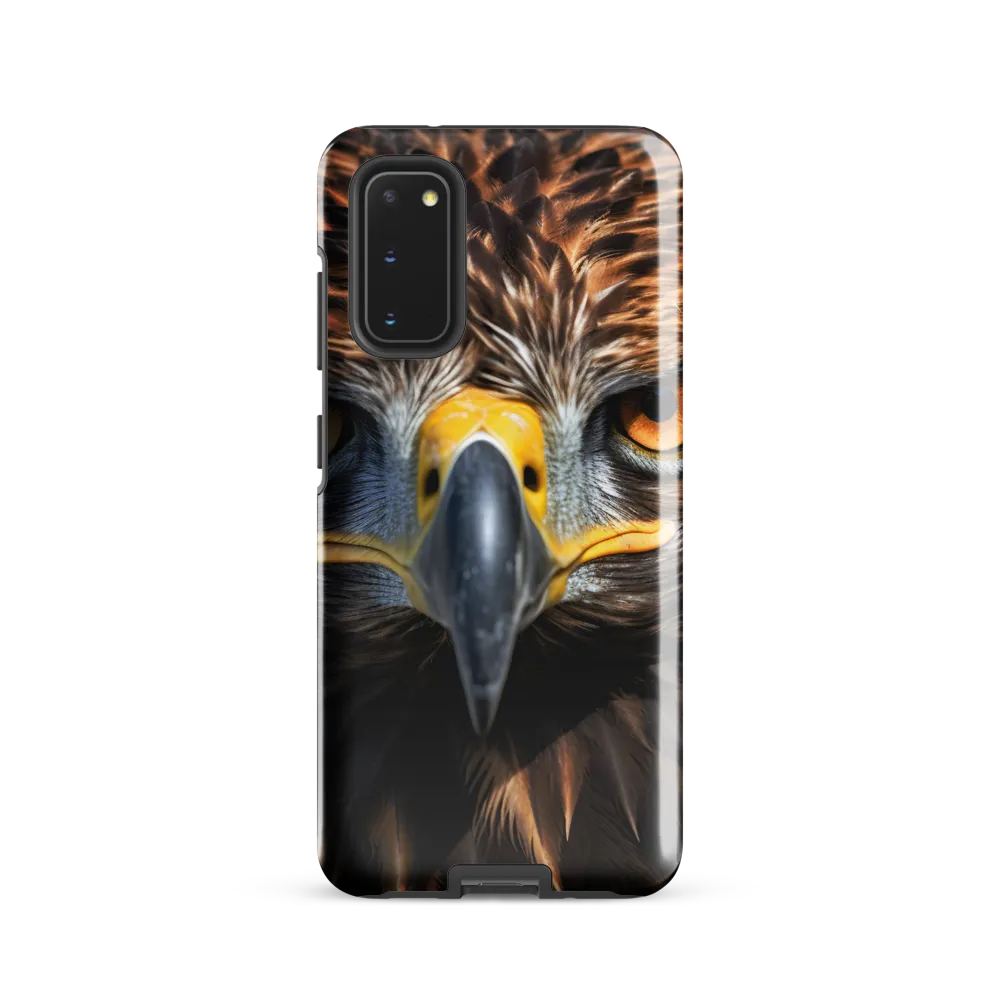 The Intensity of the Eagle | Phone Case |  S20 | Tough Case | Glossy