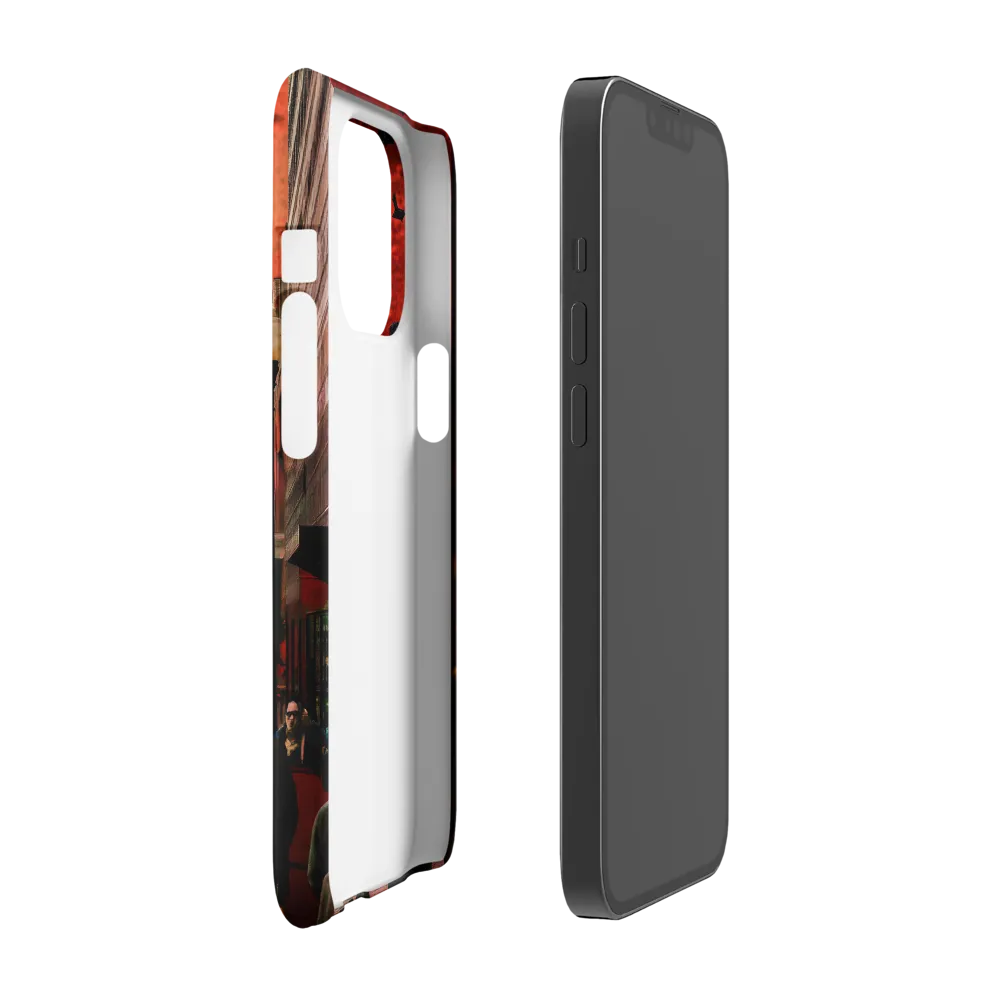 Urban Reverie: Stratospheric Shadows | Phone Case |  13 Pro | Snap Case | Matte