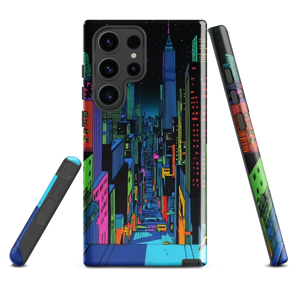 Neon Dreams of a Futuristic City