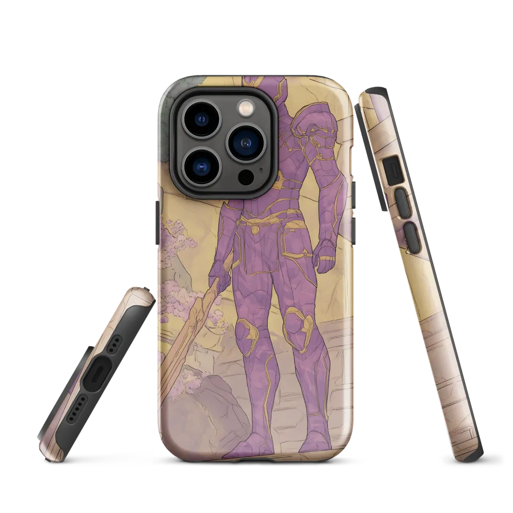 The Guardian of Time | Phone Case |  14 Pro | Tough Case | Glossy
