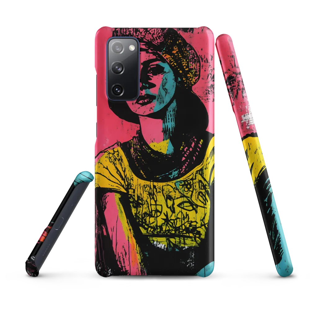 Urban Elegance: A Graffiti Portrait