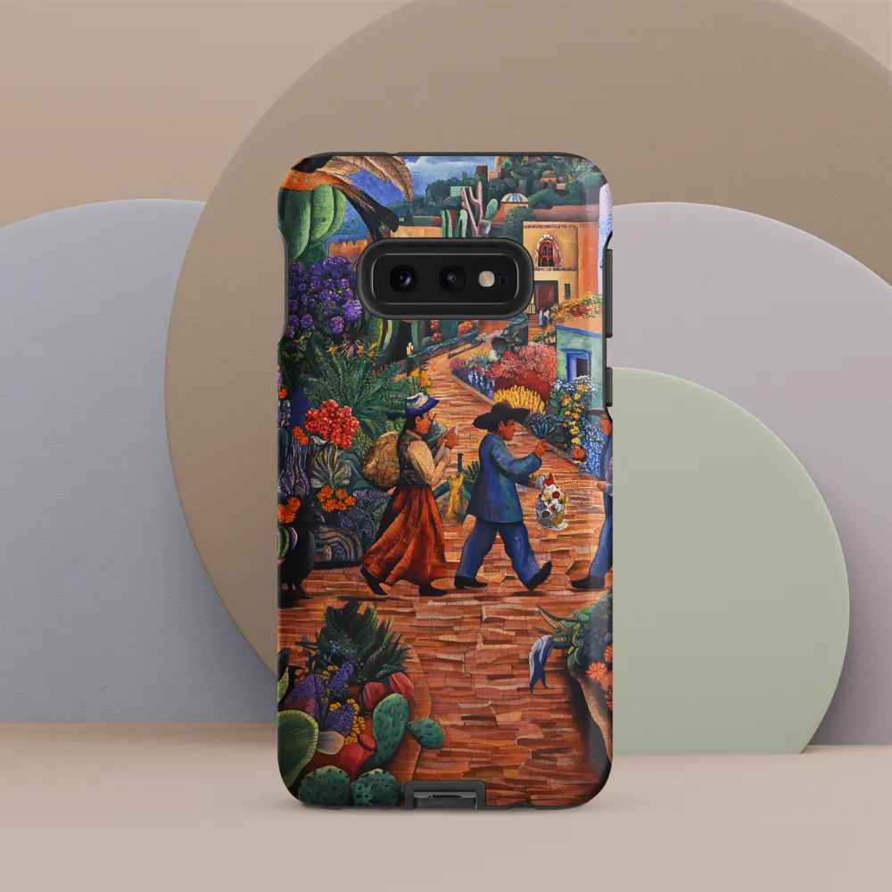 A Mosaic Journey Through Colorful Landscapes