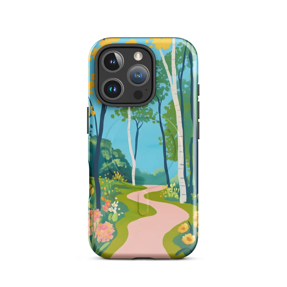 The Winding Path of Nature | Phone Case |  16 Pro | MagSafe® Tough Case | Glossy