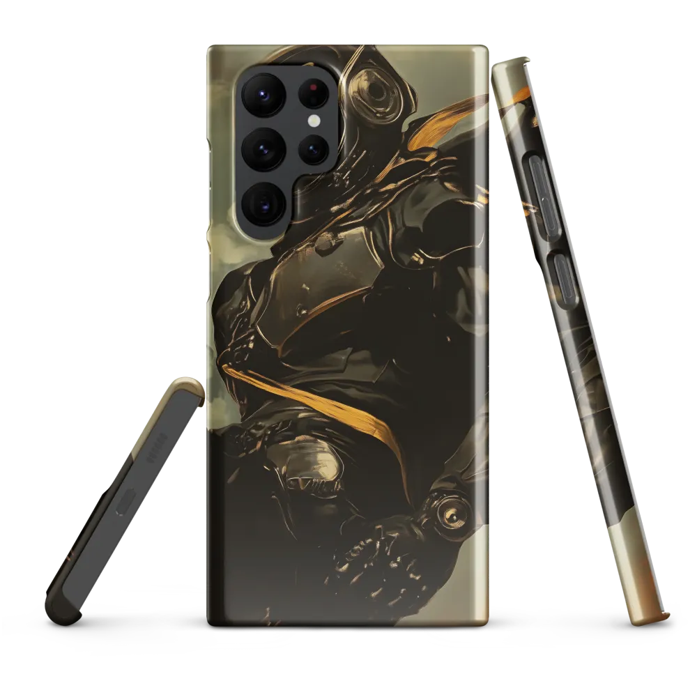 Ethereal Explorer: The Enigmatic Astronaut | Phone Case |  S22 Ultra | Snap Case | Glossy