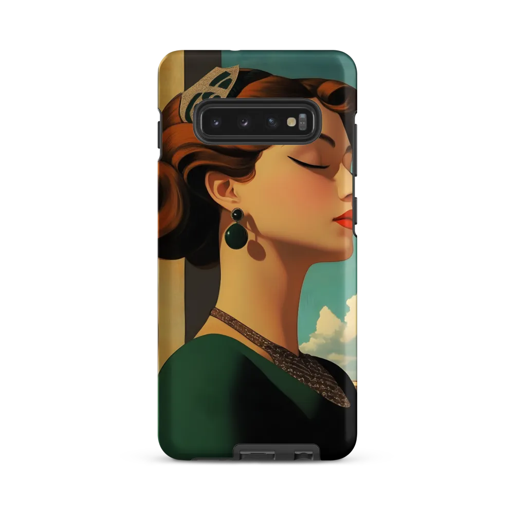 Elegance in Art Deco: A Portrait of Grace