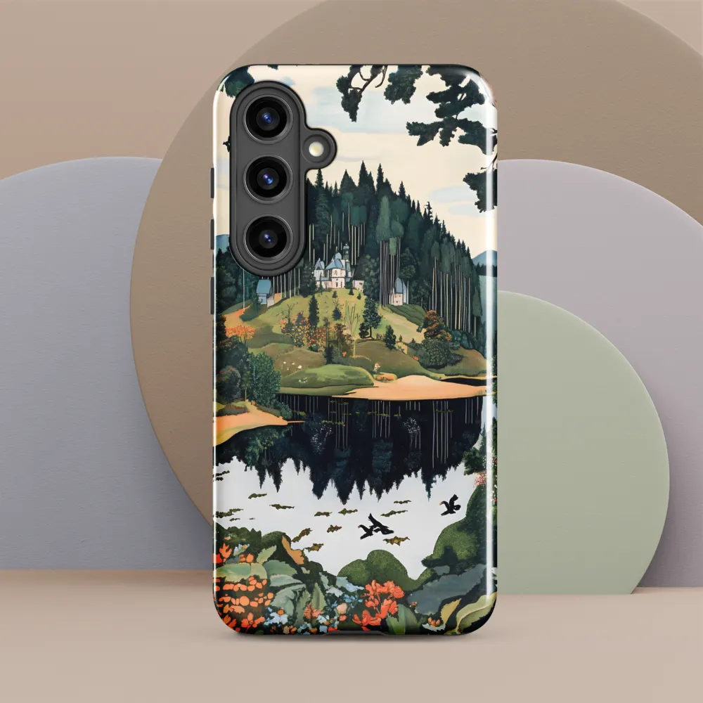 Tranquil Reflections: A Serene Landscape