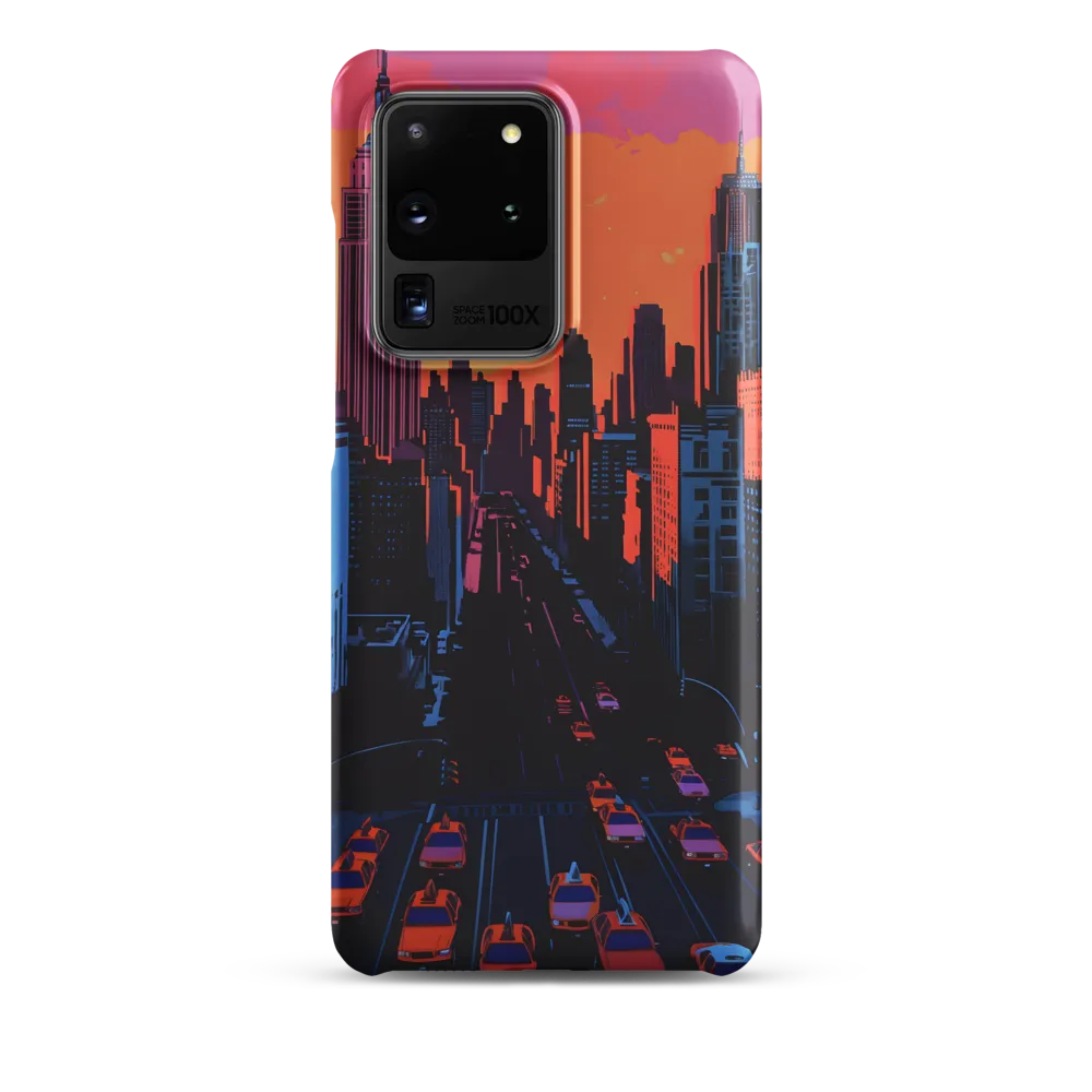 Sunset Over Skyscrapers