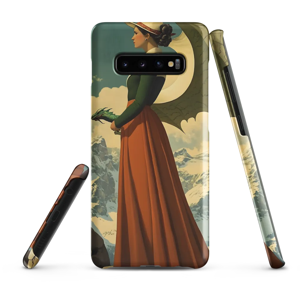 Mystic Harmony: The Dragon Keeper | Phone Case |  S10 Plus | Snap Case | Matte
