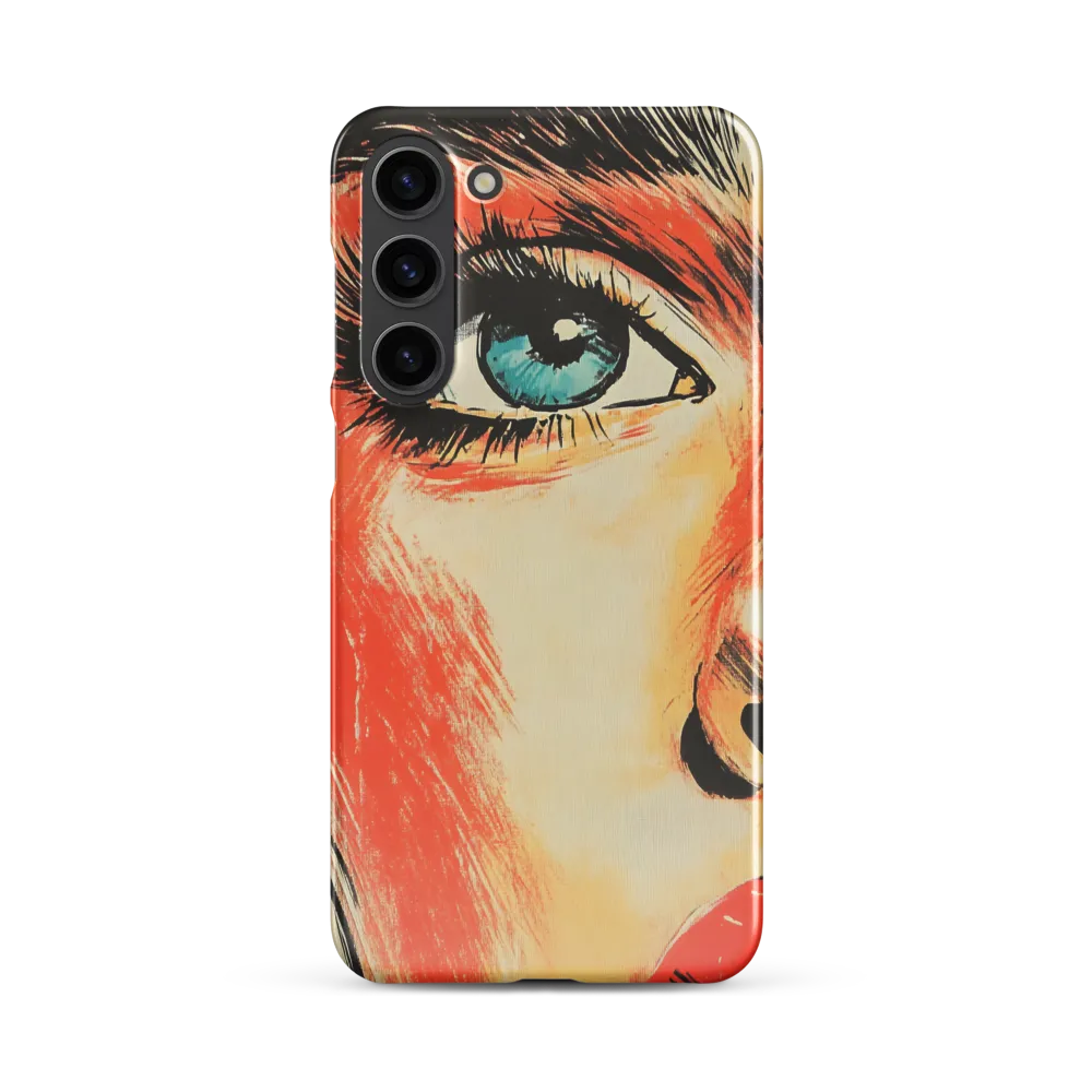 Intense Gaze: A Pop Art Portrait