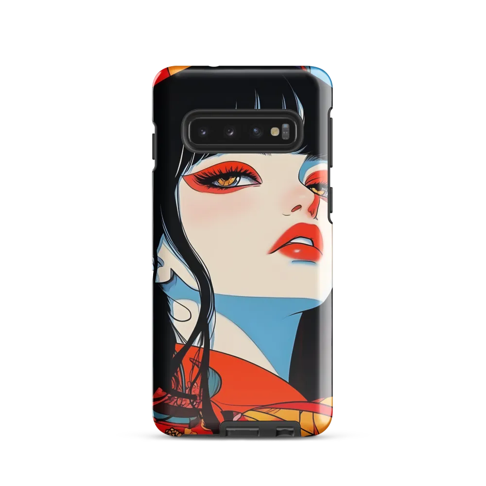 Vibrant Elegance | Phone Case |  S10 | Tough Case | Glossy
