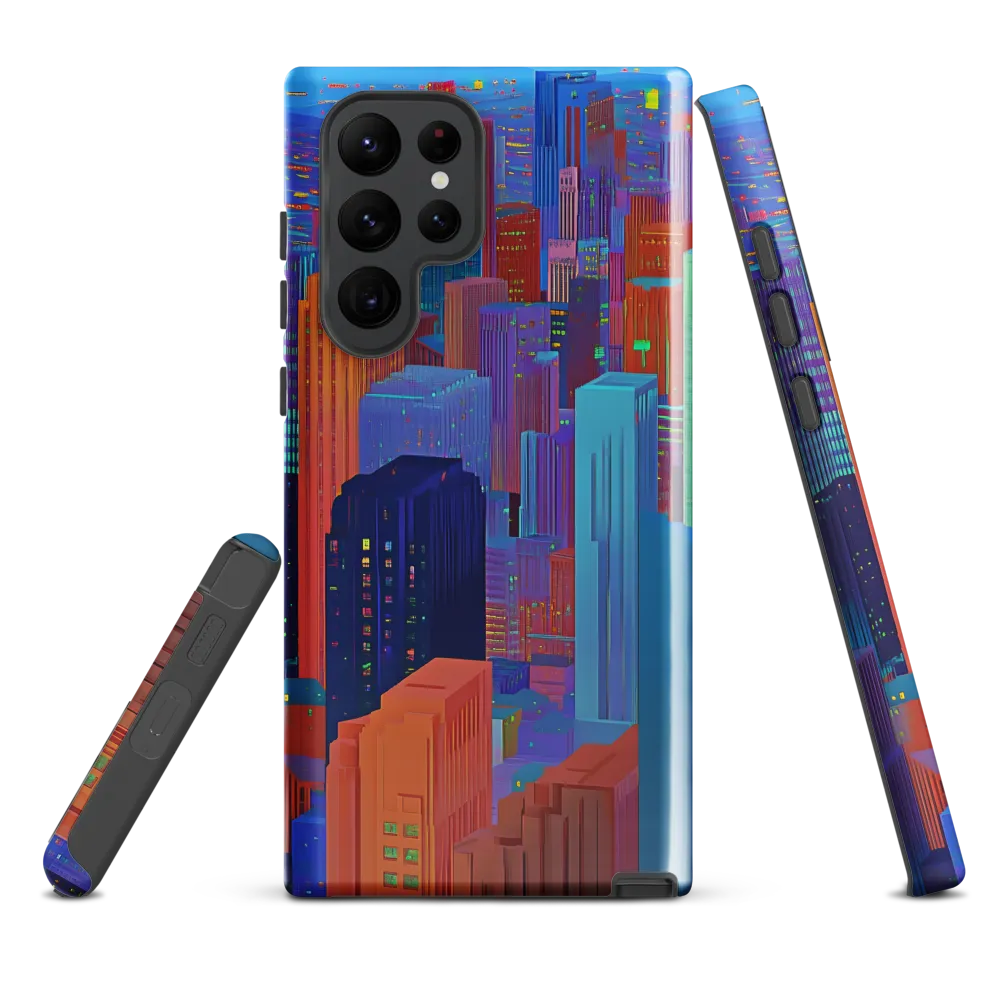 Vibrant Metropolis in Twilight