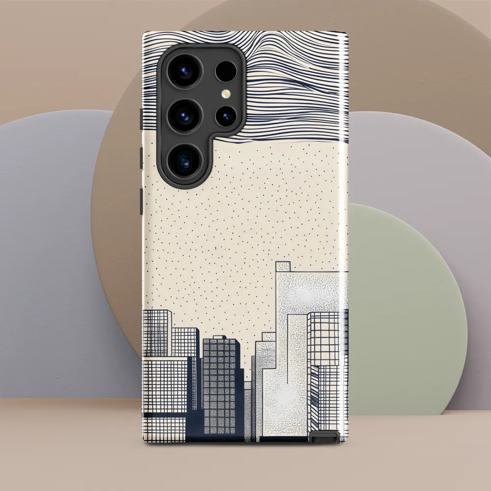 Urban Patterns: A Minimalist Skyline