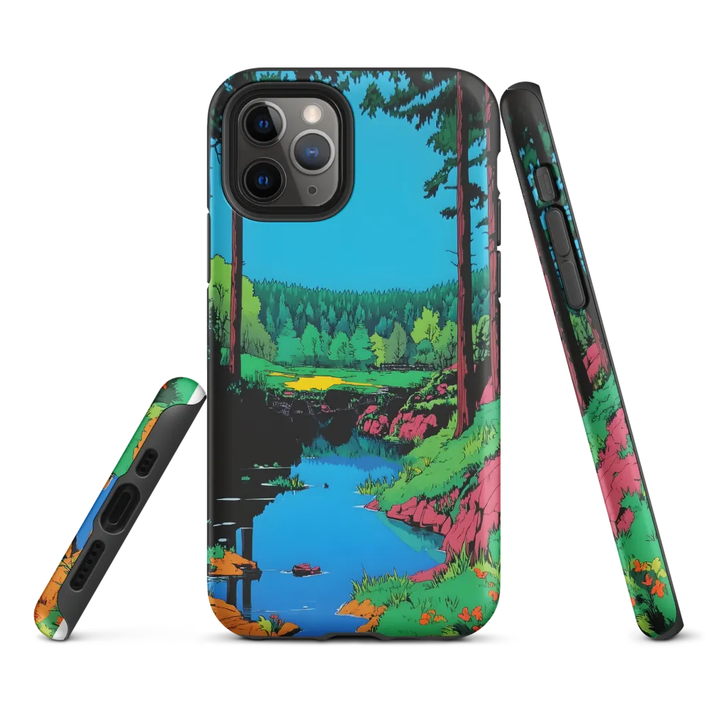 Tranquil Reflections: A Vibrant Landscape