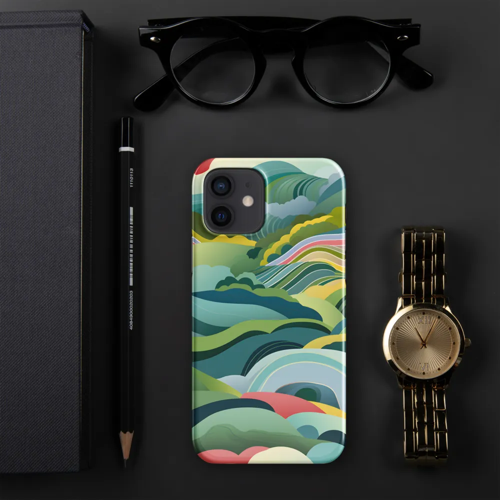 Waves of Serenity | Phone Case |  12 | Snap Case | Glossy