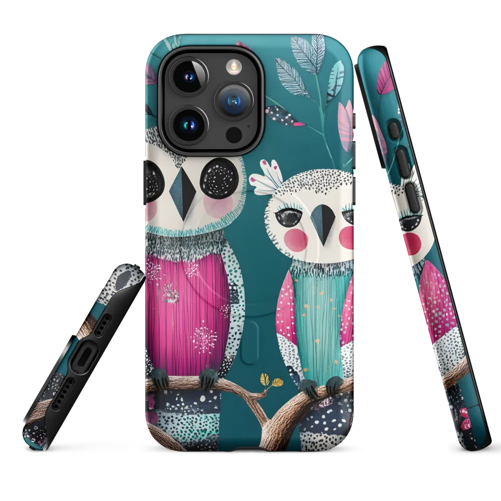 Whimsical Duo: A Celebration of Nature and Color