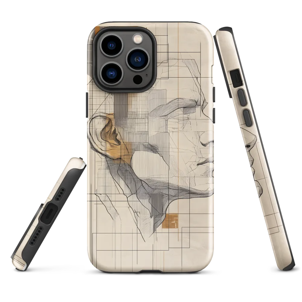 Geometric Reverie | Phone Case |  13 Pro Max | Tough Case | Glossy