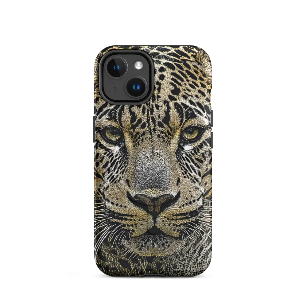 The Majestic Gaze: Portrait of a Leopard