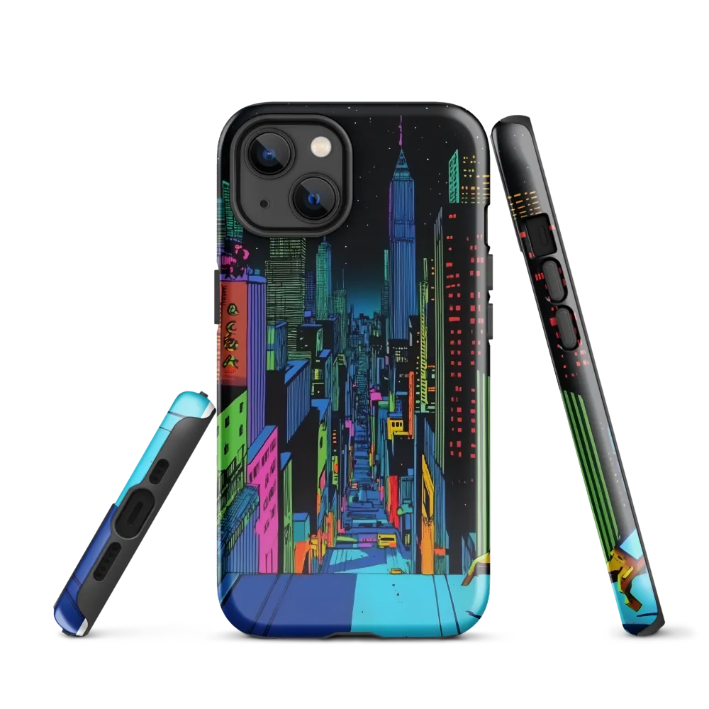 Neon Dreams of a Futuristic City