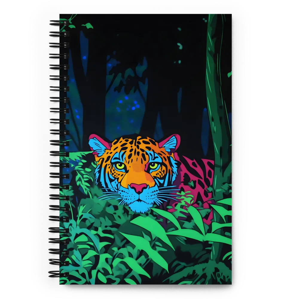 Curiosity in the Jungle | Spiral Notebook