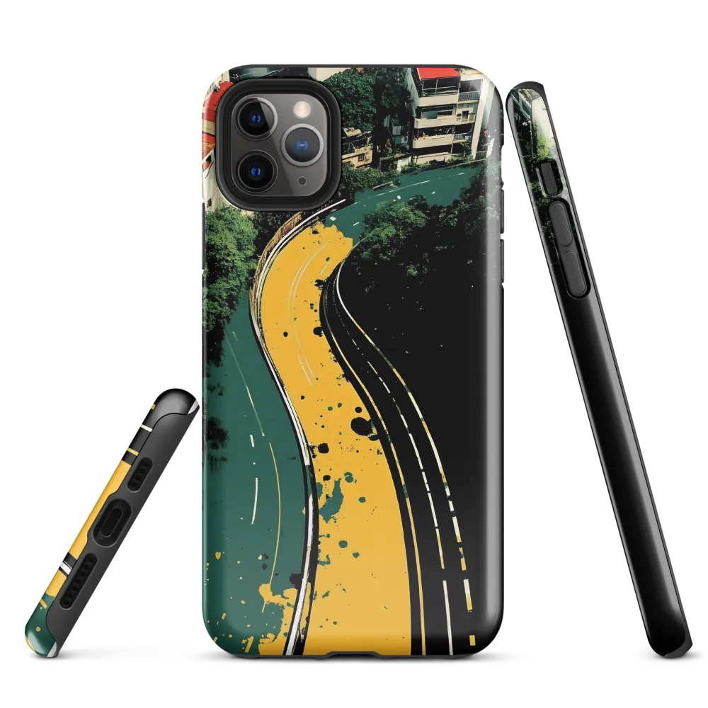 Fluidity in Urban Color | Phone Case |  11 Pro Max | Tough Case | Glossy