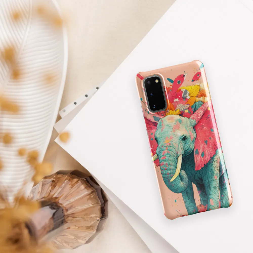 Whimsical Elegance: The Floral Elephant