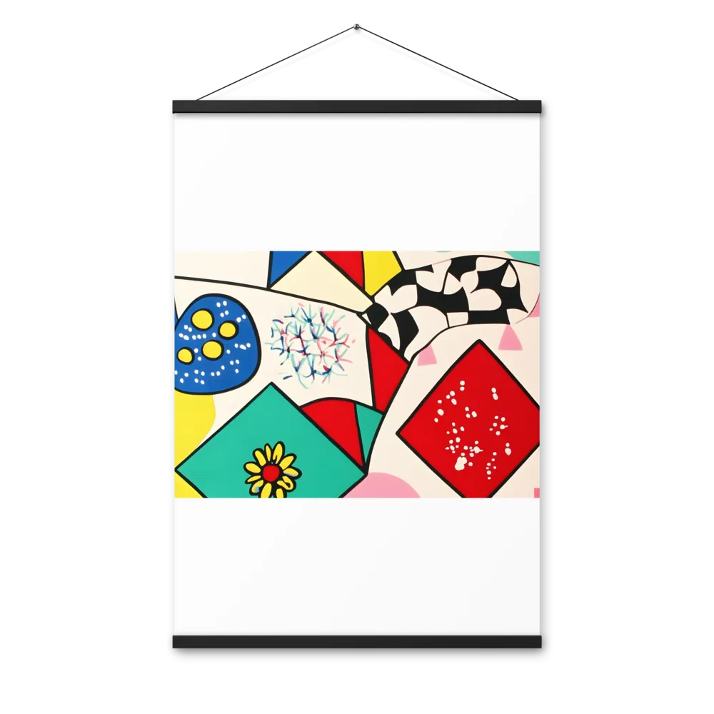 Joyful Geometry: A Playful Dance of Shapes and Colors