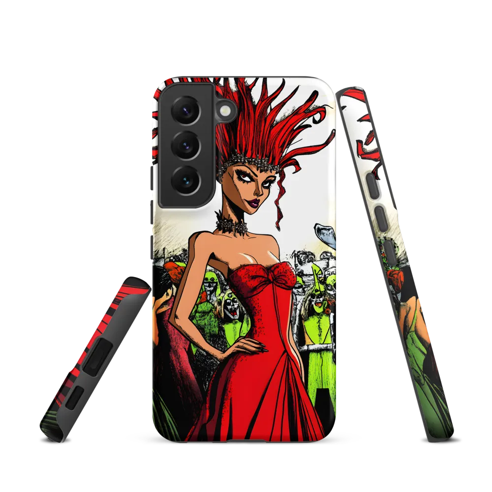 Fiery Elegance: A Fashion Statement