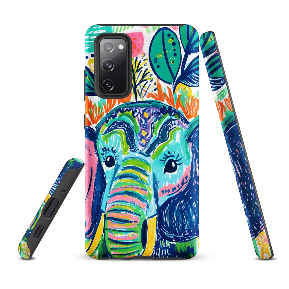 Whimsical Elephant Portrait