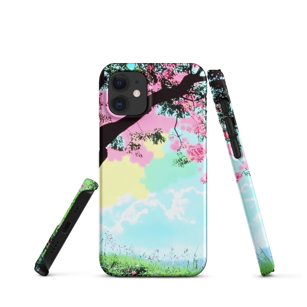 Pastel Dreams: A Surreal Tree Landscape
