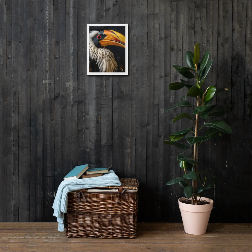 Majestic Hornbill Portrait