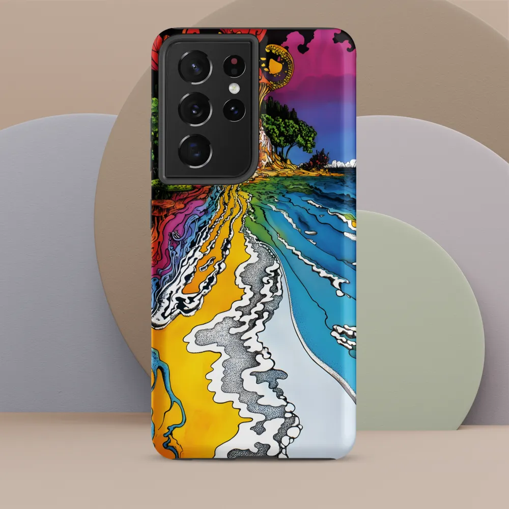 Ethereal Flow: A Psychedelic Landscape