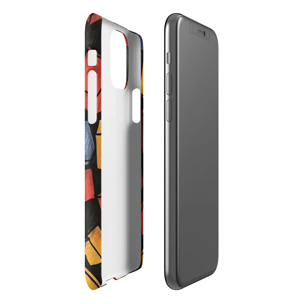 Vibrant Geometry in Motion | Phone Case |  11 Pro | Snap Case | Matte