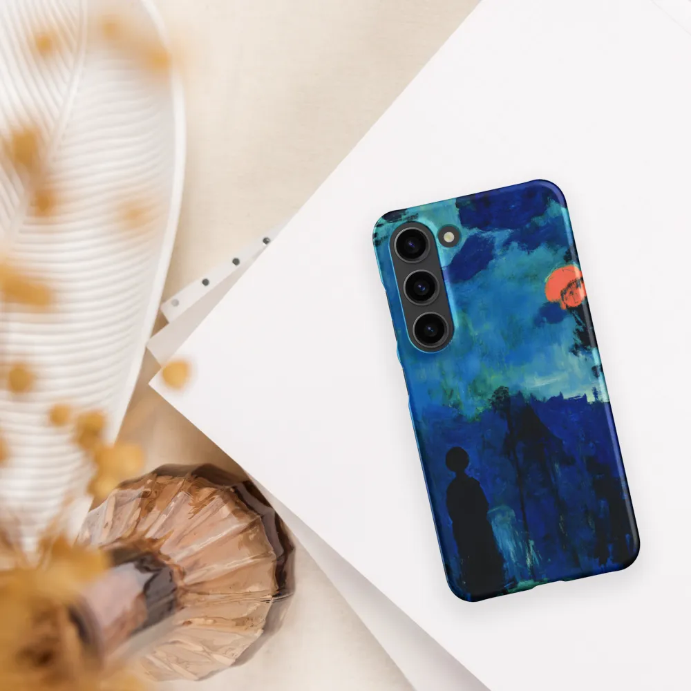 Solitude in Blue | Phone Case |  S23 | Snap Case | Matte