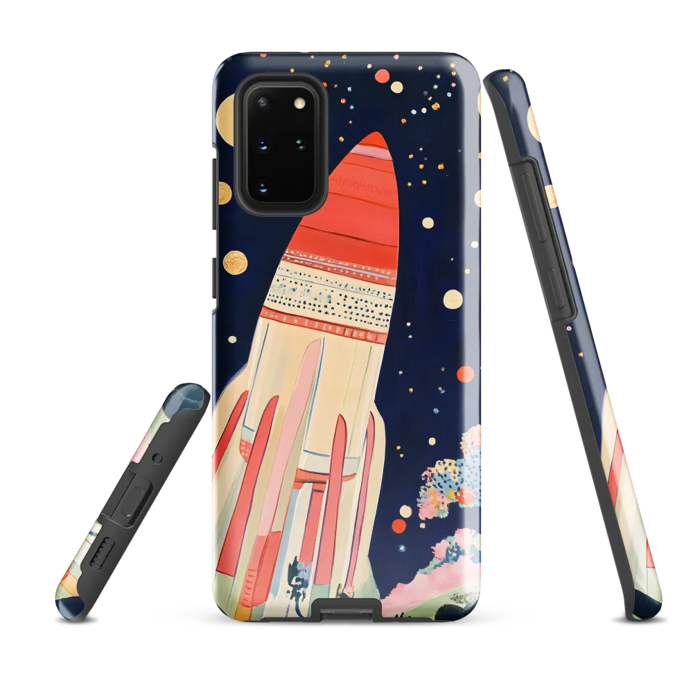 Cosmic Dreams: The Rocket's Journey