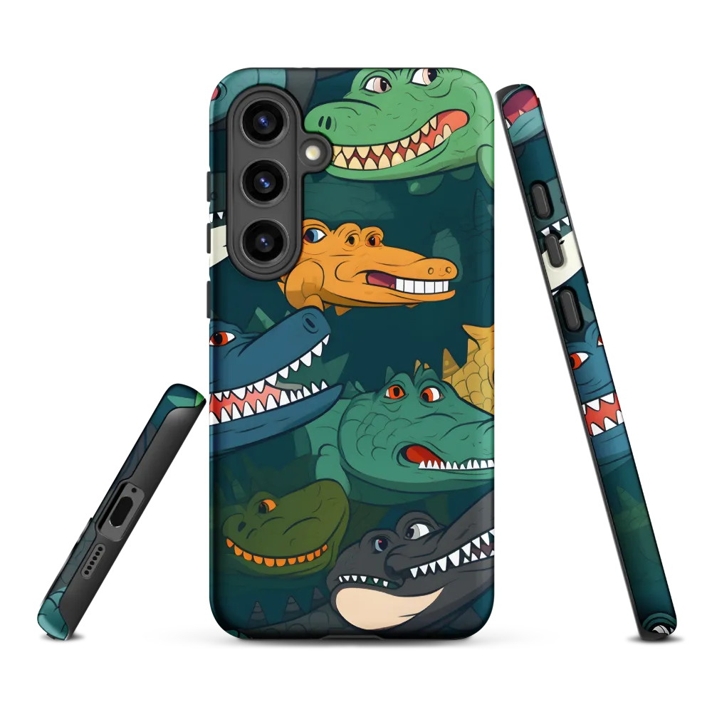 Cheerful Crocodilian Parade
