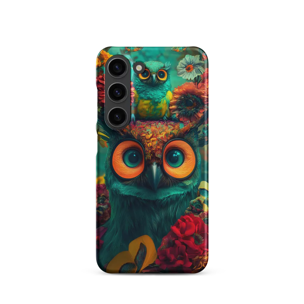 Majestic Harmony: The Floral Owl