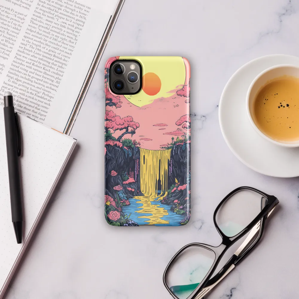 Ethereal Cascade of Blossoms | Phone Case |  11 Pro Max | Snap Case | Glossy