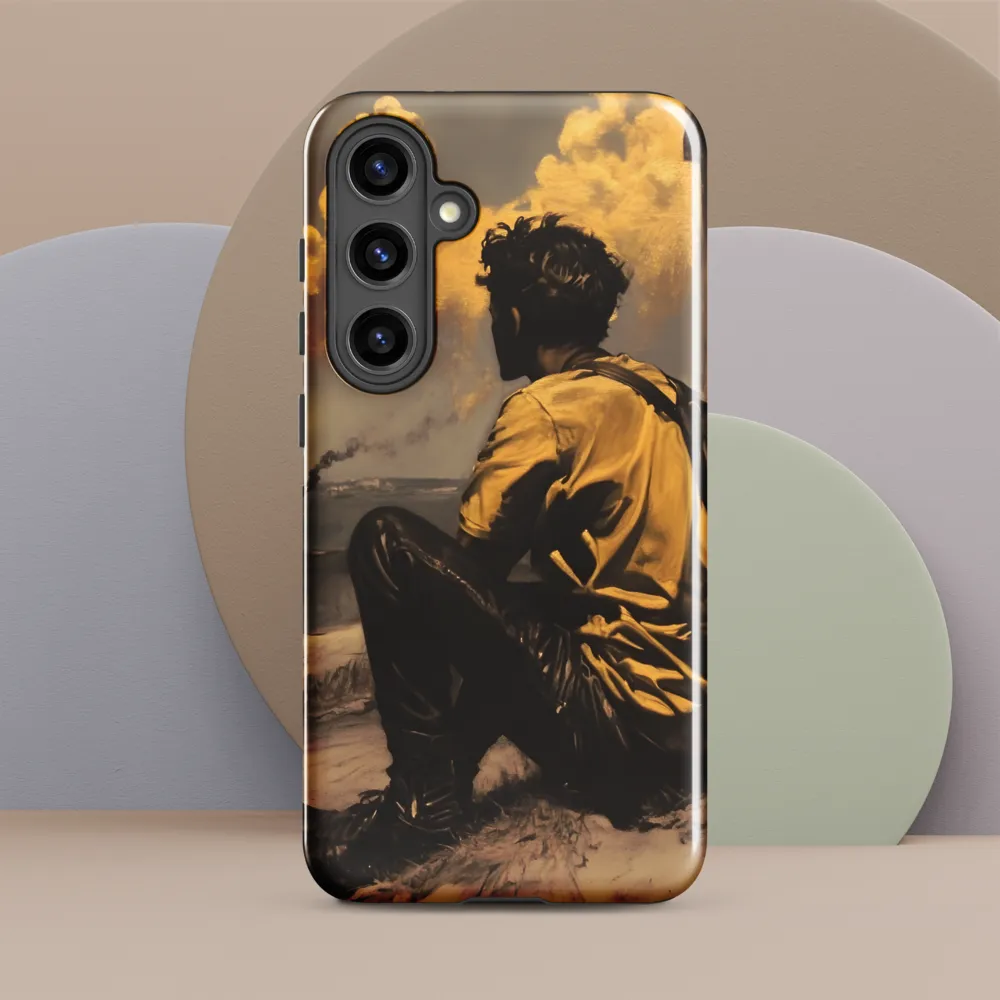 Reflections by the Shore | Phone Case |  S24 Plus | Tough Case | Glossy