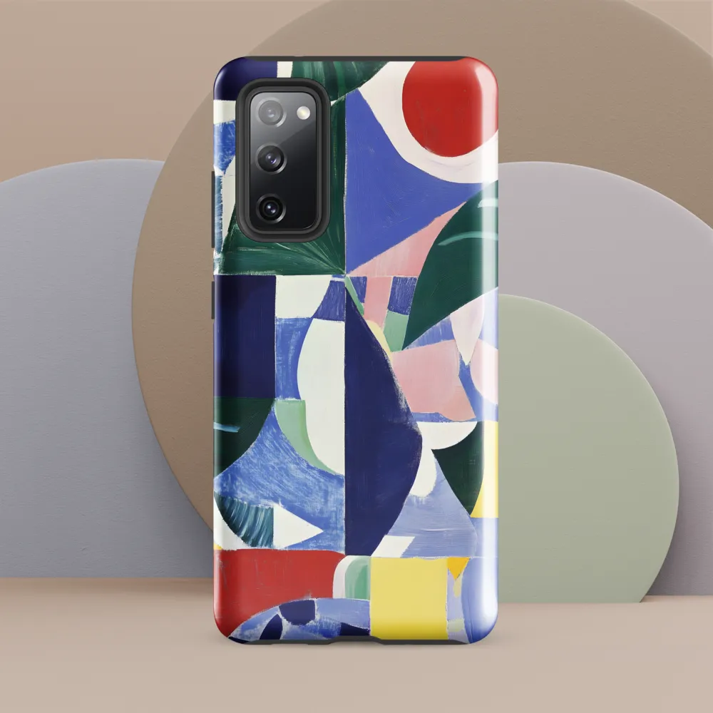 Harmony of Shapes: An Abstract Exploration | Phone Case |  S20 FE | Tough Case | Glossy