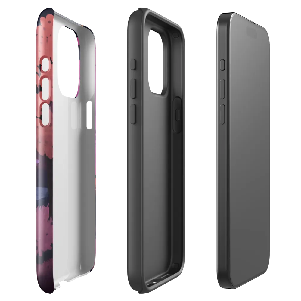Whispers of Spring: A Serene Landscape | Phone Case |  15 Pro Max | Tough Case | Glossy