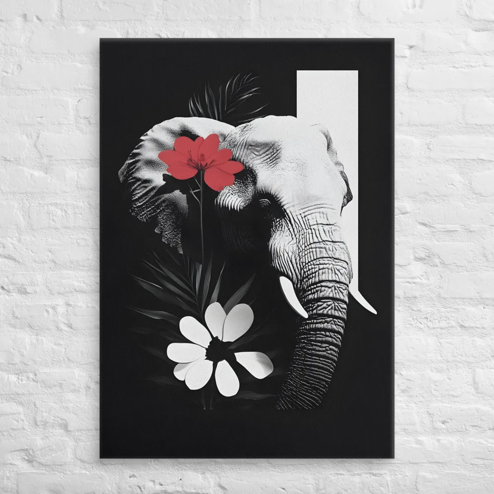 Elephant Harmony | Canvas | 28″×40″