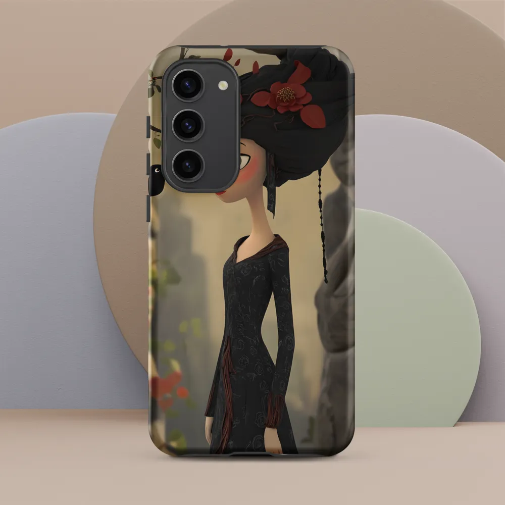 Whispers of Elegance | Phone Case |  S23 Plus | Tough Case | Matte