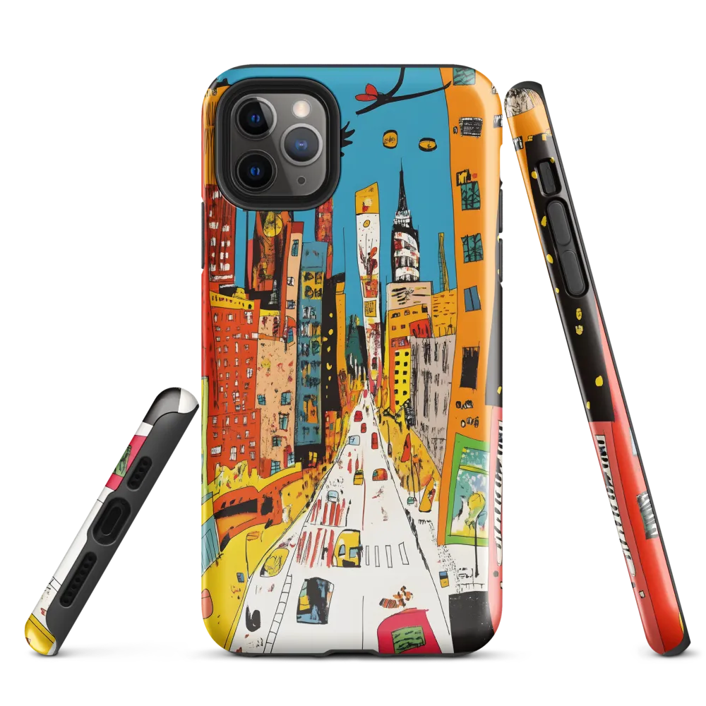 Whimsical Urban Symphony | Phone Case |  11 Pro Max | Tough Case | Glossy